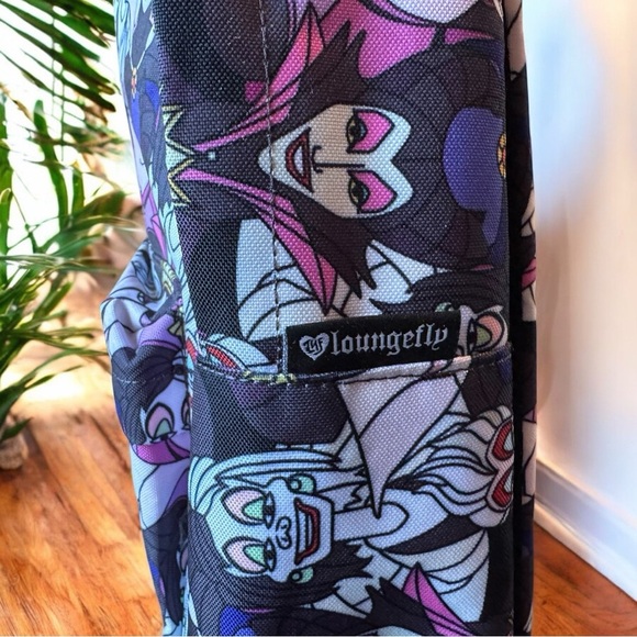 Loungefly Disney Villains Backpack – Evil Queen, Ursula, Maleficent, Cruella - Picture 4 of 16